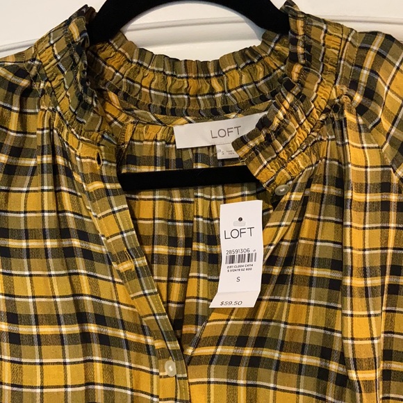 NWT LOFT flannel - Picture 2 of 4